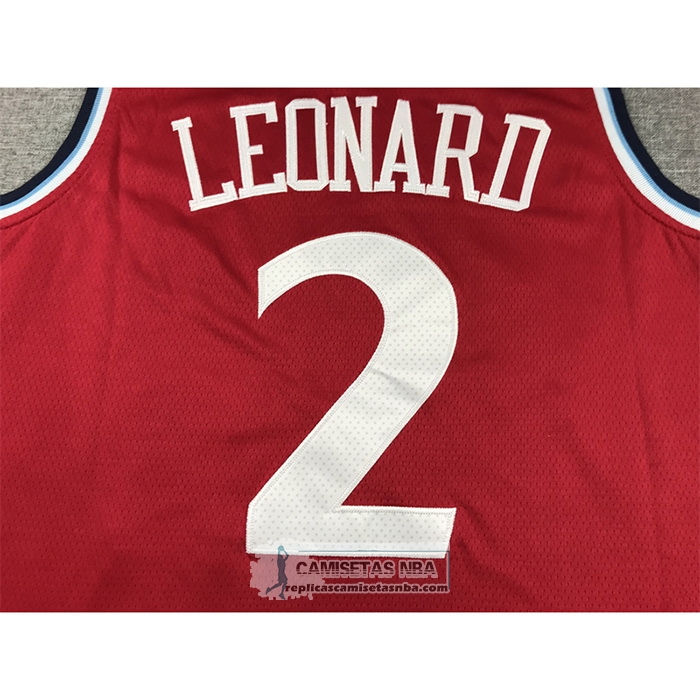 Camiseta Los Angeles Clippers Kawhi Leonard NO 2 Statement 2024-25 Rojo